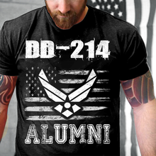 Load image into Gallery viewer, DD-214 ALUMNI U.S Air Force, Gift For Air Force Veteran T-Shirt