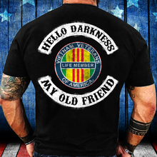 Load image into Gallery viewer, Hello Darkness My Old Friend T-Shirt