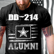 Load image into Gallery viewer, DD-214 ALUMNI U.S Army, Gift For Army Veteran T-Shirt