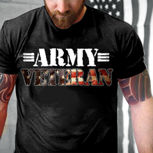 Load image into Gallery viewer, Army Veteran Shirt Proud US Army Veteran T-Shirt