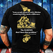 Load image into Gallery viewer, Armed Forces Gear Marines Veteran Don't Have That Problem T-Shirt