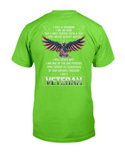 Load image into Gallery viewer, I Was A Warrior I Am No Hero T-Shirt