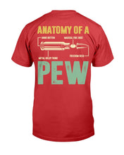Load image into Gallery viewer, Anatomy Of A Pew T-Shirt