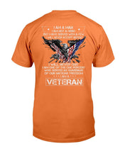 Load image into Gallery viewer, I Am A Man Not A Hero T-Shirt