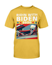 Load image into Gallery viewer, Ridin With Biden Shirt, Vote Joe Biden Flag T-Shirt