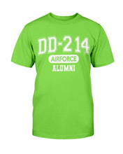 Load image into Gallery viewer, DD-214 Air Force Alumni, USAF Veterans T-Shirt