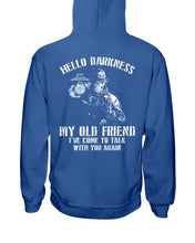Load image into Gallery viewer, Marines Shirt Hello Darkness My Old Friend I've Come To Talk With You Again Hoodies