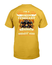 Load image into Gallery viewer, I'm A Grumpy Old Man I Was Born In February I'll Just Shoot You And Be Done With It T-Shirt