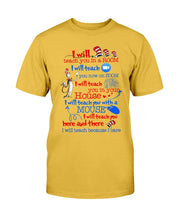 Load image into Gallery viewer, Teacher I Will Teach You In A Room, I Will Teach You Now On Zoom T-Shirt