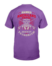 Load image into Gallery viewer, Armed Americans United Against Terrorism T-Shirt