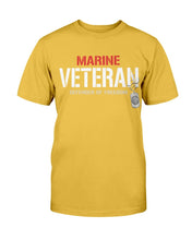 Load image into Gallery viewer, Marine Veterans Shirt Defender Of Freedom T-Shirt