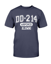 Load image into Gallery viewer, DD-214 Air Force Alumni, USAF Veterans T-Shirt