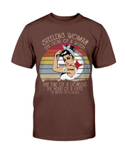 Load image into Gallery viewer, Steelers Woman The Soul Of A Witch The Fire Of A Lioness T-Shirt