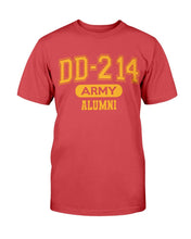 Load image into Gallery viewer, DD-214 Army Alumni, US Army Veterans T-Shirt