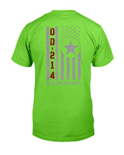 Load image into Gallery viewer, DD-214 Alumni Shirt Vintage American Flag Veteran T-Shirt