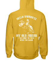 Load image into Gallery viewer, Marines Shirt Hello Darkness My Old Friend I've Come To Talk With You Again Hoodies