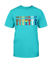 Load image into Gallery viewer, Black Lives Matter Shirt We Rising Together T-Shirt