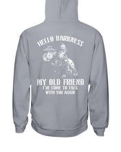 Load image into Gallery viewer, Marines Shirt Hello Darkness My Old Friend I've Come To Talk With You Again Hoodies