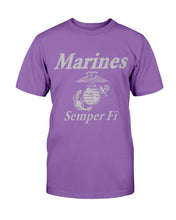 Load image into Gallery viewer, Marines Veteran Shirt Semper Fi, Gift For Marines Veteran T-Shirt