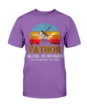 Load image into Gallery viewer, Fathor, Like A Dad Just Way Mightier, Gift For Dad Father T-Shirt
