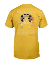Load image into Gallery viewer, Special Forces Yea, Though I Walk Through The Valley Of The Shadow Of Death T-Shirt