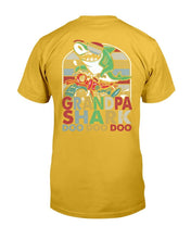 Load image into Gallery viewer, Grandpa Shark Doo Doo Doo TD01 T-Shirt