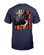 Load image into Gallery viewer, America Shirt Behind The flag T-Shirt