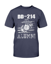 Load image into Gallery viewer, DD-214 ALUMNI U.S Marine T-Shirt