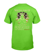 Load image into Gallery viewer, Special Forces Yea, Though I Walk Through The Valley Of The Shadow Of Death T-Shirt