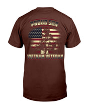 Load image into Gallery viewer, Proud Son Of A Vietnam Veteran T-Shirt