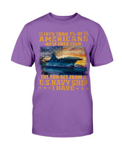Load image into Gallery viewer, Less Than 1% Of Americans Have Ever Seen The Sunset From A U.S. Navy Ship T-Shirt