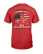 Load image into Gallery viewer, Proud Son Of A Vietnam Veteran T-Shirt