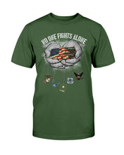 Load image into Gallery viewer, No One Fights Alone T-Shirt