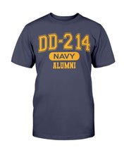 Load image into Gallery viewer, DD-214 US Navy Alumni, Gift For Navy Veterans T-Shirt