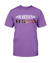 Load image into Gallery viewer, Marines Veteran Shirt Proud US Marine Veteran T-Shirt