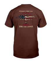 Load image into Gallery viewer, Stand For The Flag Kneel For The Cross T-Shirt