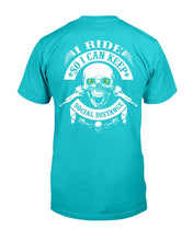 Load image into Gallery viewer, I Ride So I Can Keep Social Distance T-Shirt