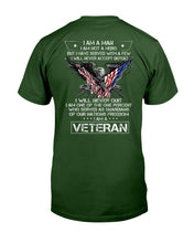 Load image into Gallery viewer, I Am A Man Not A Hero T-Shirt