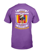 Load image into Gallery viewer, I'm Not A Hero But I'm Proud To Be Vietnam Veteran T-Shirt