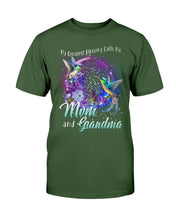 Load image into Gallery viewer, My Greatest Blessing Calls Me Mom And Grandma T-Shirt