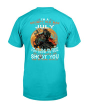 Load image into Gallery viewer, I'm A Grumpy Old Man I Was Born In July I'm Too Old To Fight Too Slow To Run T-Shirt