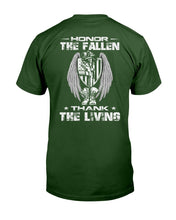 Load image into Gallery viewer, Honor The Fallen Thank The Living T-Shirt
