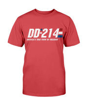 Load image into Gallery viewer, DD-214 America's True Form Of Freedom T-Shirt