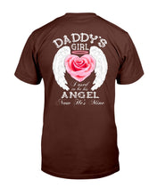 Load image into Gallery viewer, Daddy's Girl I Used To Be His Angel Now He's Mine T-Shirt