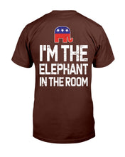 Load image into Gallery viewer, I'm The Elephant In The Room Republican T-Shirt