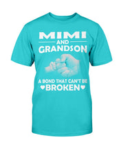 Load image into Gallery viewer, Mimi And Grandson A Bond That Can't Be Broken T-Shirt