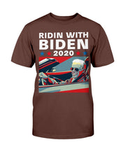 Load image into Gallery viewer, Ridin With Biden Shirt, Vote Joe Biden Flag T-Shirt