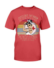 Load image into Gallery viewer, Steelers Woman The Soul Of A Witch The Fire Of A Lioness T-Shirt