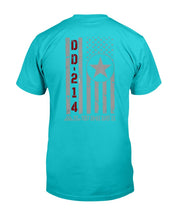 Load image into Gallery viewer, DD-214 Alumni Shirt Vintage American Flag Veteran T-Shirt