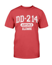 Load image into Gallery viewer, DD-214 Air Force Alumni, USAF Veterans T-Shirt